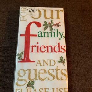 IHR 16 Holiday Guest Hand Towels. MUST BUNDLE